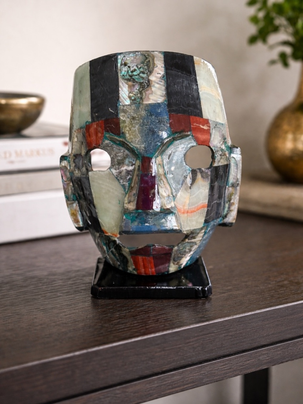 Vintage MAYAN AZTEC MASK